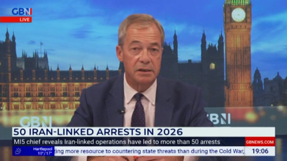 Still from GB News at 6:00