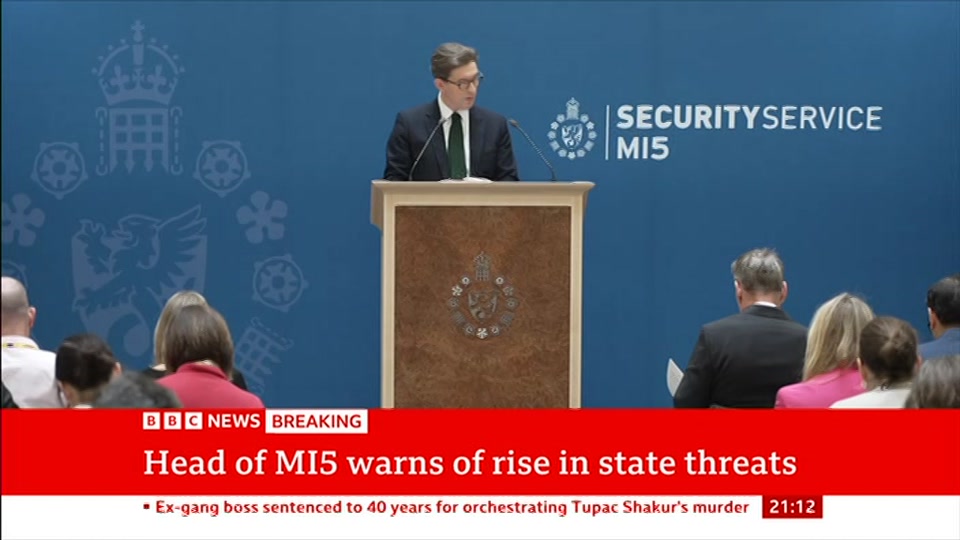 Broadcast still at 12m. BBC News, The Context, 13 October 2026.