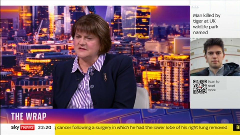 Still from Sky News at 20:00