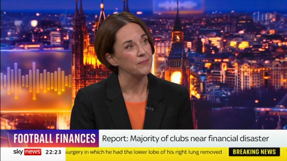 Broadcast still at 23m 30s. Sky News, The Wrap With Anna Botting, 13 October 2026.