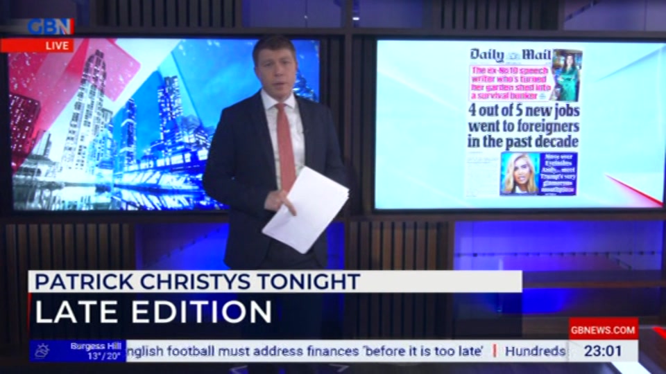 Still from GB News at 1:30