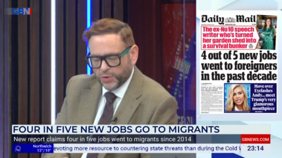 Still from GB News at 14:00