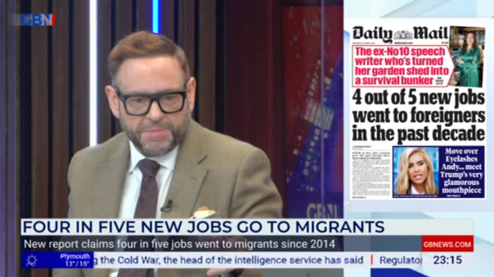 Broadcast still at 15m. GB News, New: Patrick Christys Tonight Late..., 13 October 2026.