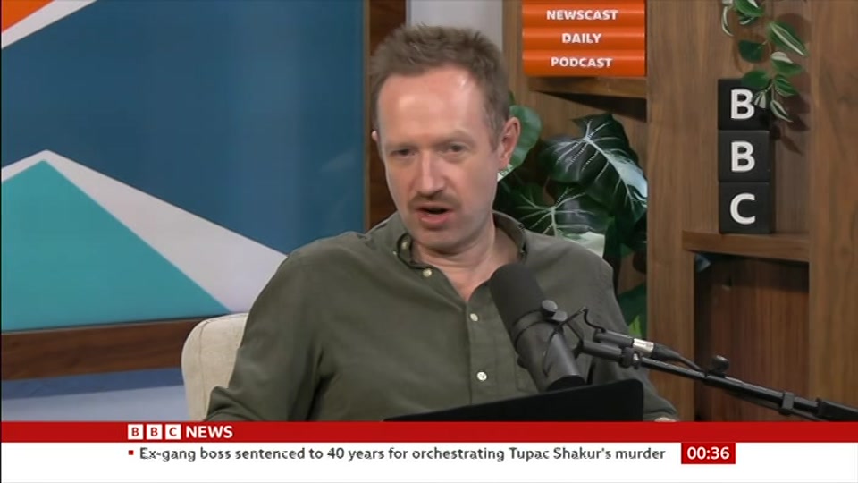 Still from BBC News at 6:00