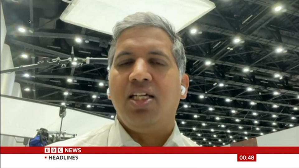 Still from BBC News at 18:30