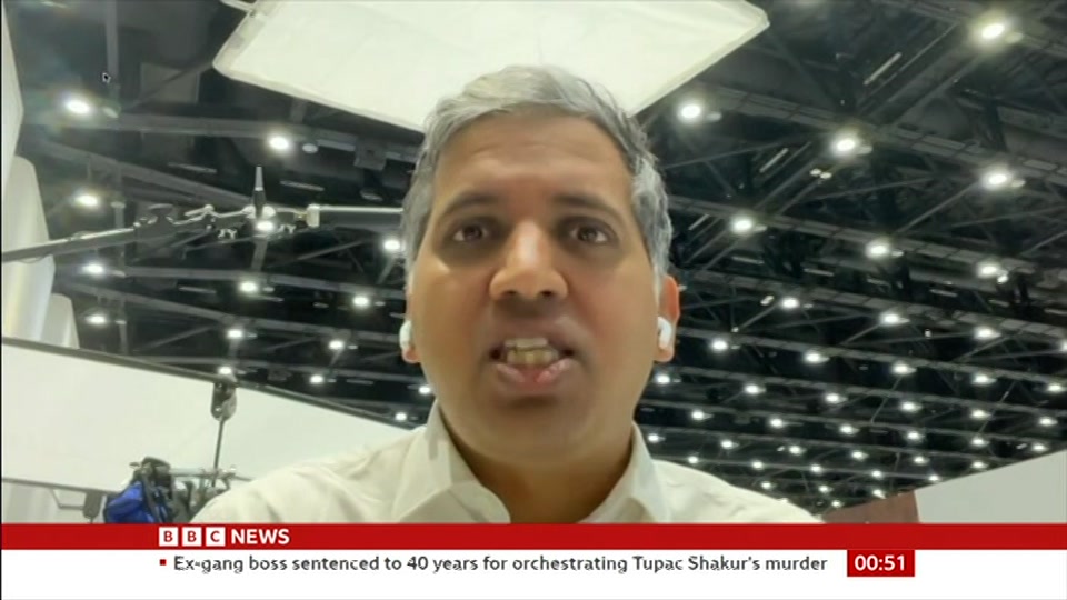 Broadcast still at 21m. BBC News, Newscast, 13 October 2026.