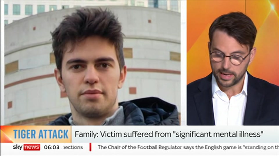 Broadcast still at 3m. Sky News, Mornings, 14 October 2026.