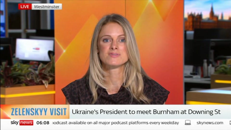 Still from Sky News at 8:00