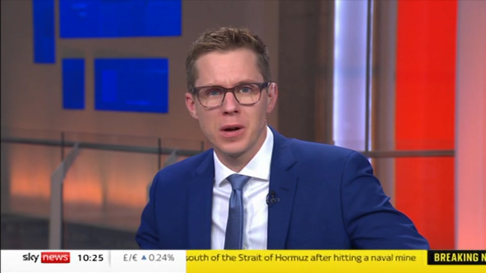 Still from Sky News at 25:00