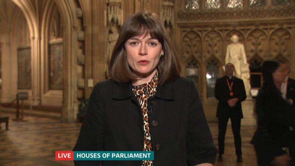 Broadcast still at 32m. ITV, ITV Evening News, 14 October 2026.