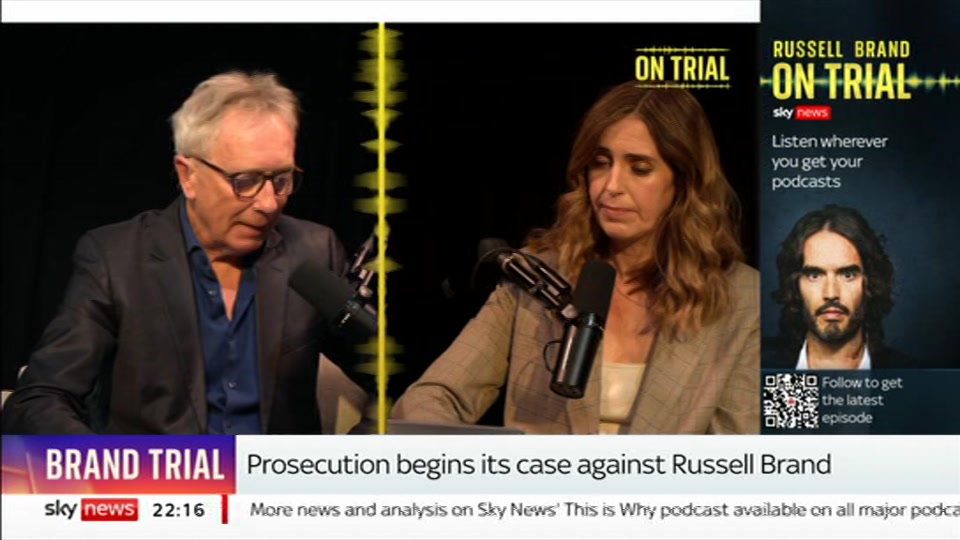 Broadcast still at 16m 30s. Sky News, The Wrap With Anna Botting, 14 October 2026.