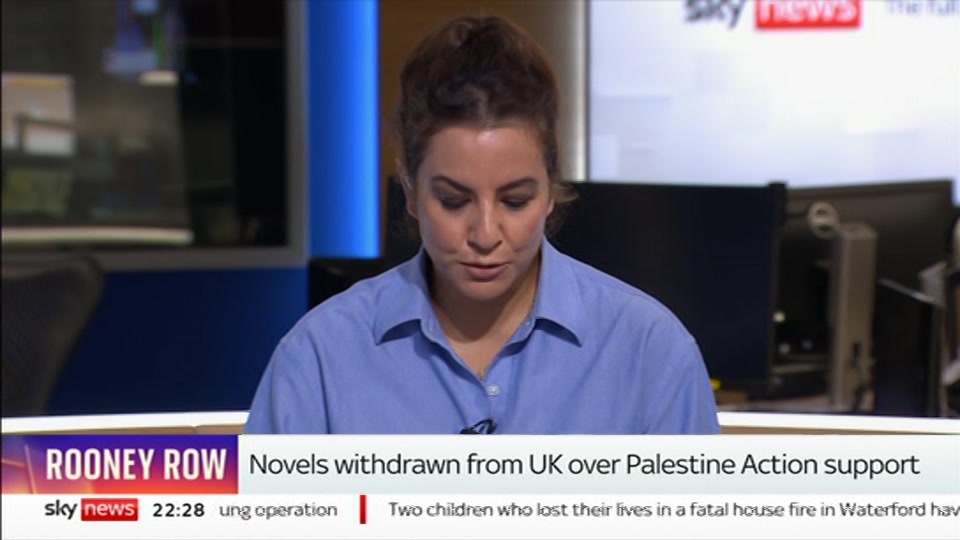 Broadcast still at 28m 30s. Sky News, The Wrap With Anna Botting, 14 October 2026.
