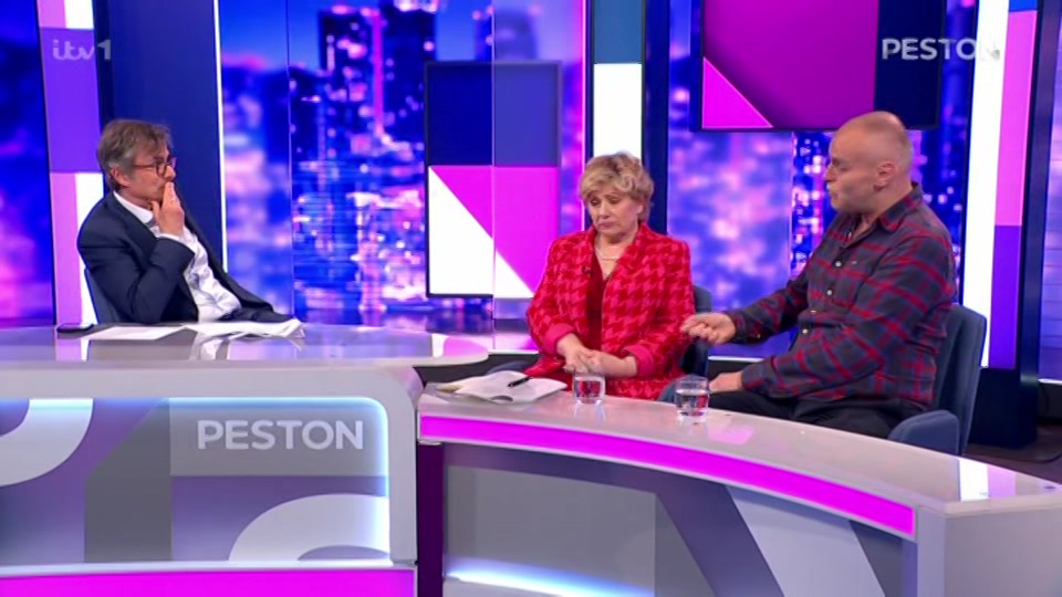 Broadcast still at 9m. ITV, New: Peston, 14 October 2026.