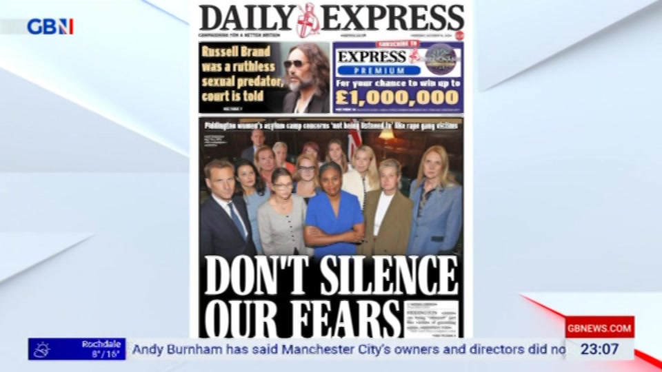 Still from GB News at 7:30