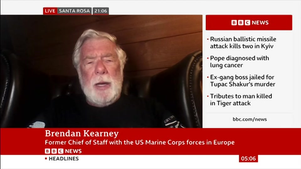 Broadcast still at 6m. BBC News, 14 October 2026.