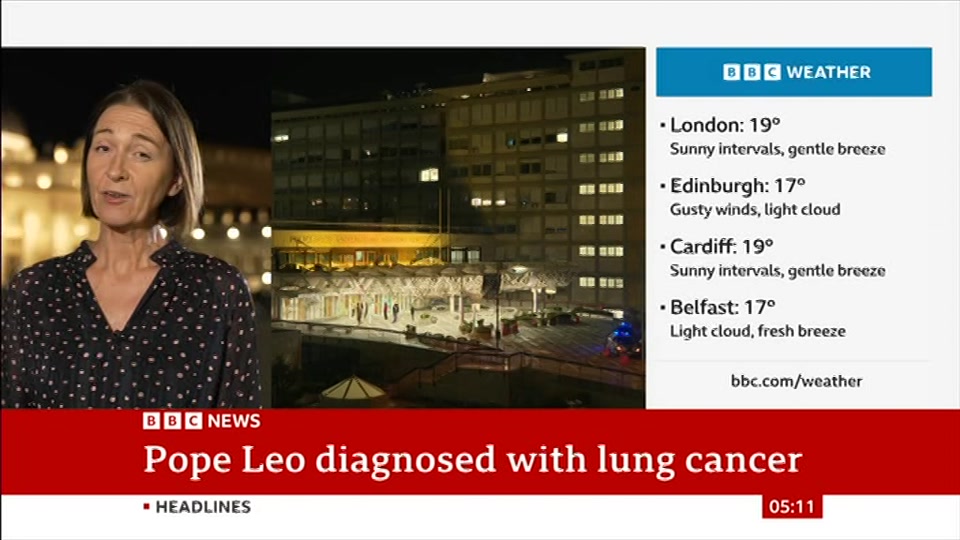 Still from BBC News at 11:30