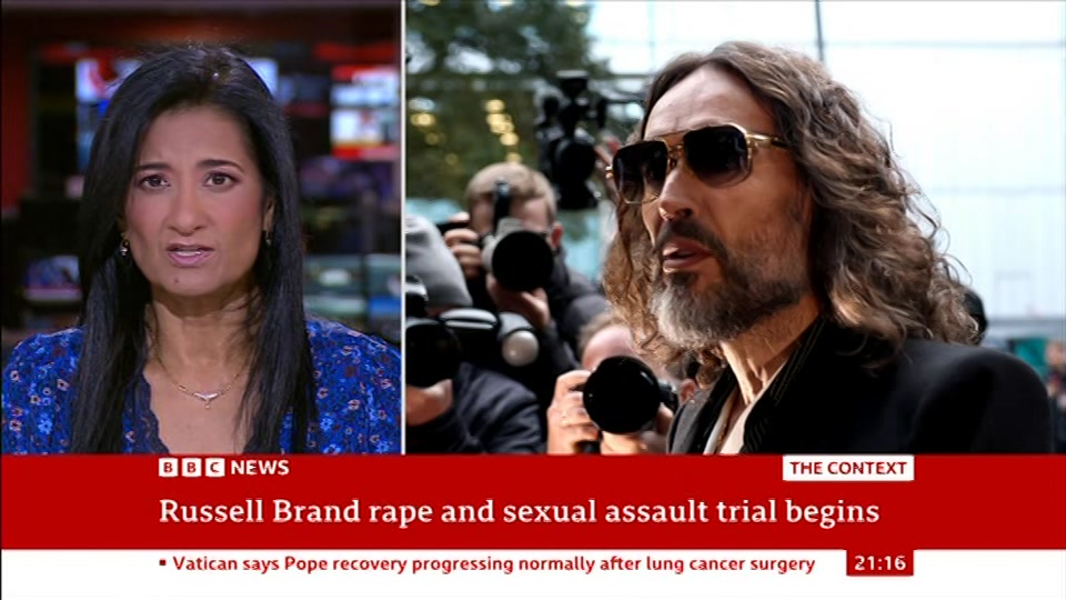 Still from BBC News at 16:30