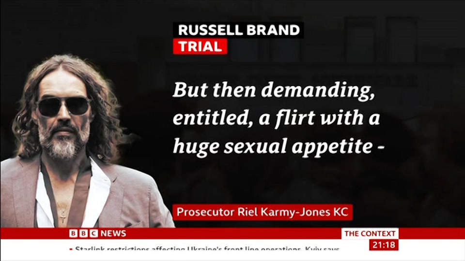 Broadcast still at 18m. BBC News, The Context, 14 October 2026.