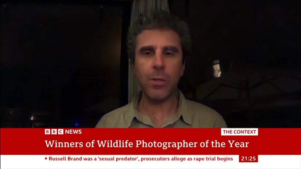 Still from BBC News at 25:00