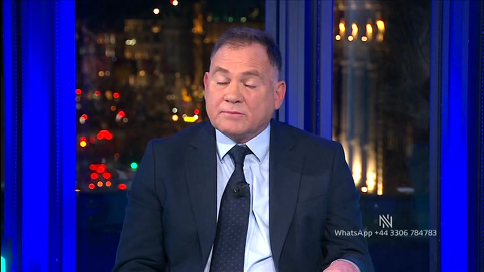 Broadcast still at 24m 30s. BBC Two, Newsnight, followed by Weather, 14 October 2026.