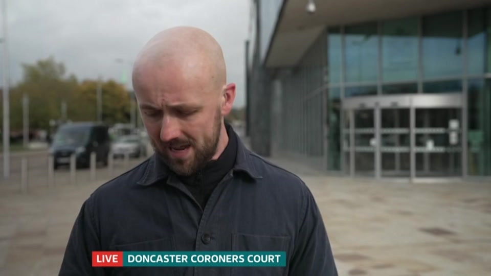 Broadcast still at 17m. ITV, ITV Lunchtime News, 15 October 2026.