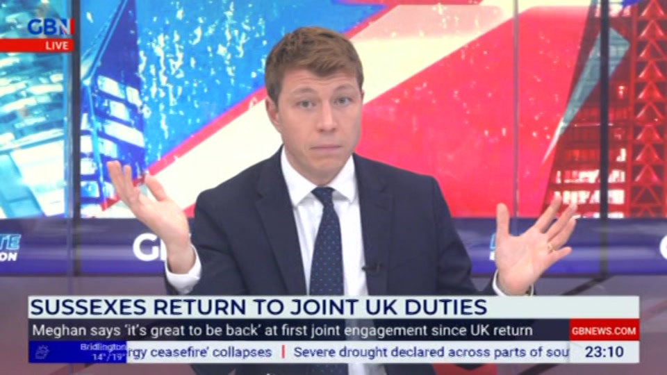 Still from GB News at 10:00