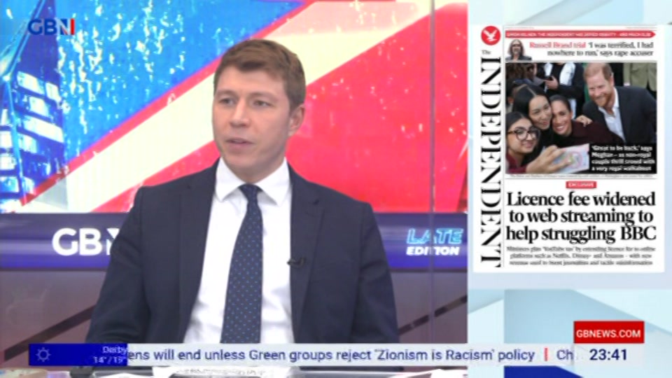 Still from GB News at 41:00