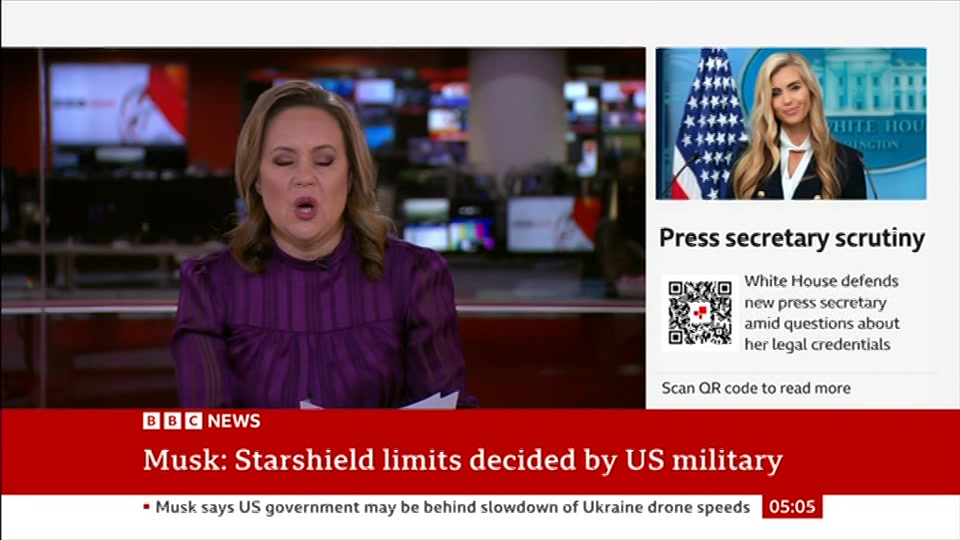 Broadcast still at 5m. BBC News, 15 October 2026.