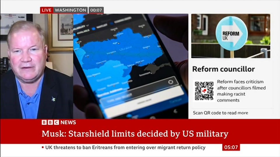 Still from BBC News at 7:00