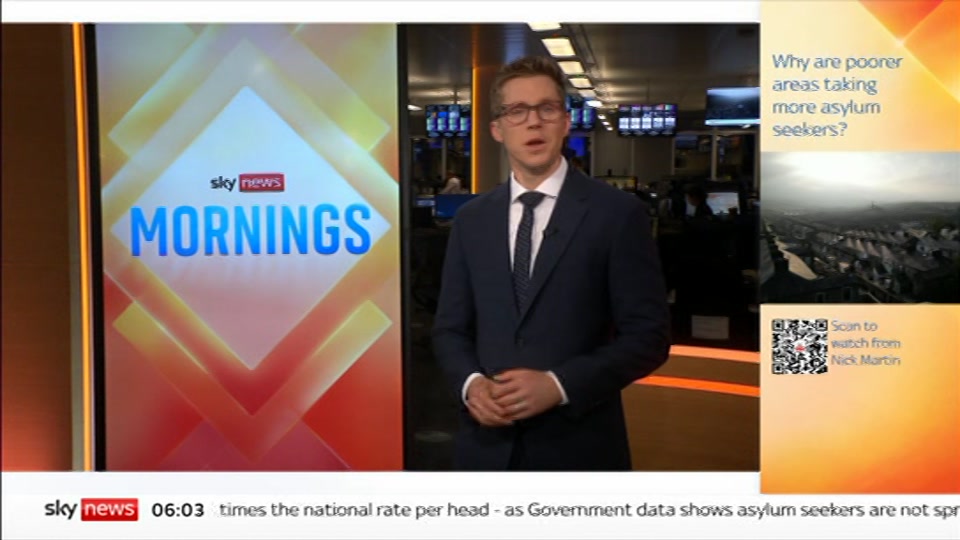 Still from Sky News at 3:00