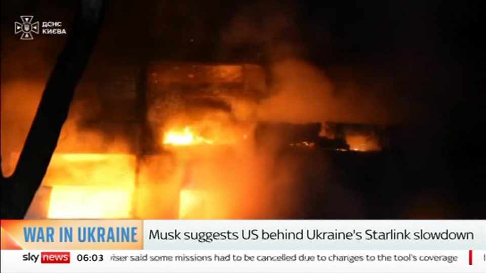 Still from Sky News at 3:30