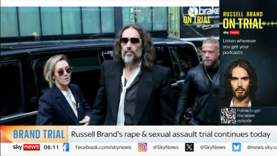Still from Sky News at 11:00