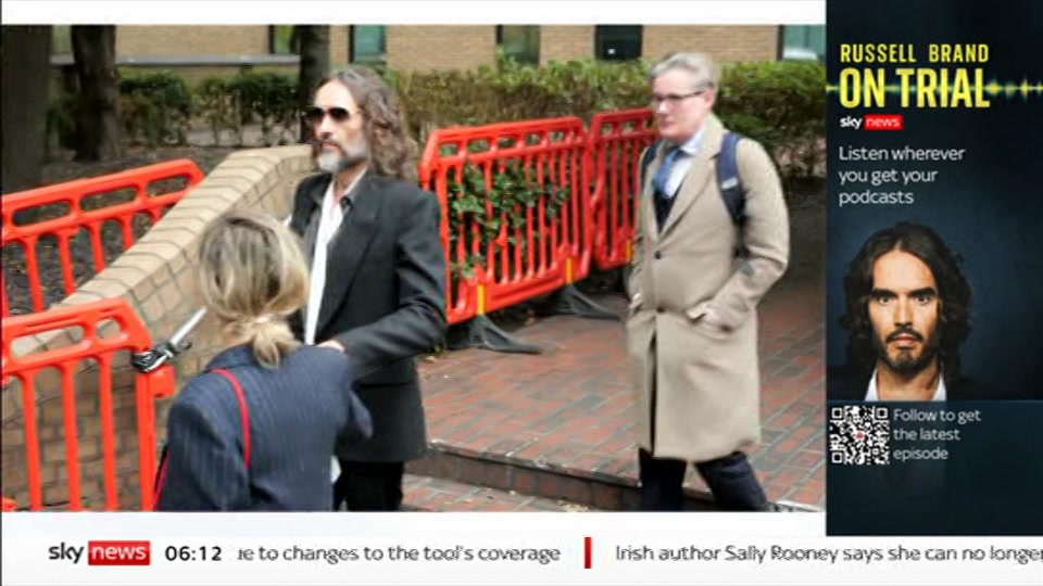 Broadcast still at 12m. Sky News, Mornings, 15 October 2026.