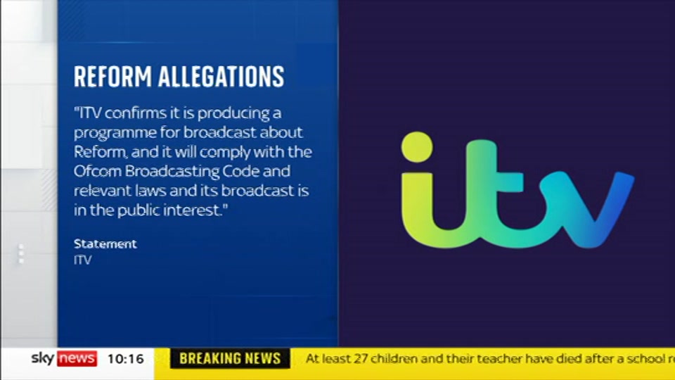 Still from Sky News at 16:00