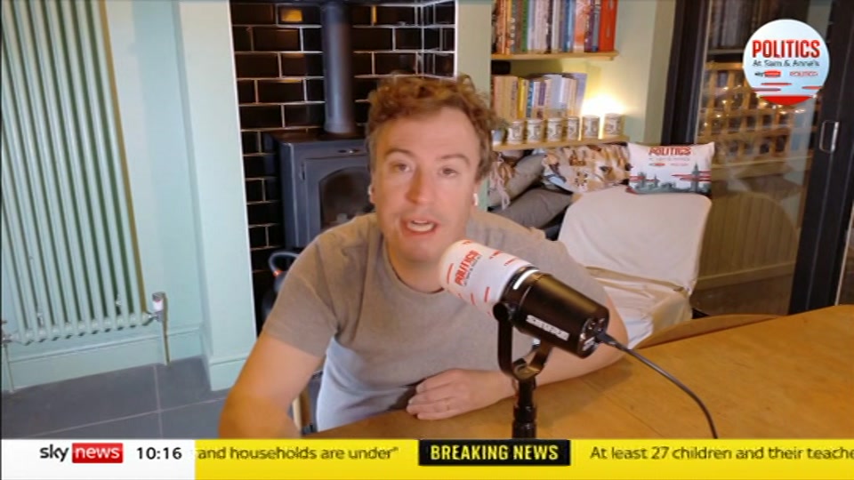 Still from Sky News at 16:30