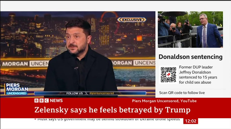 Still from BBC News at 2:00