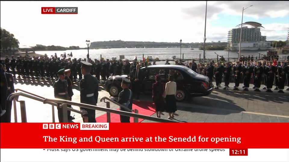 Still from BBC News at 11:00