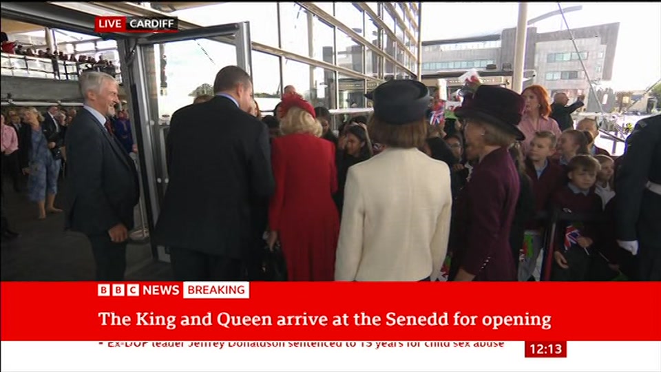 Still from BBC News at 13:00