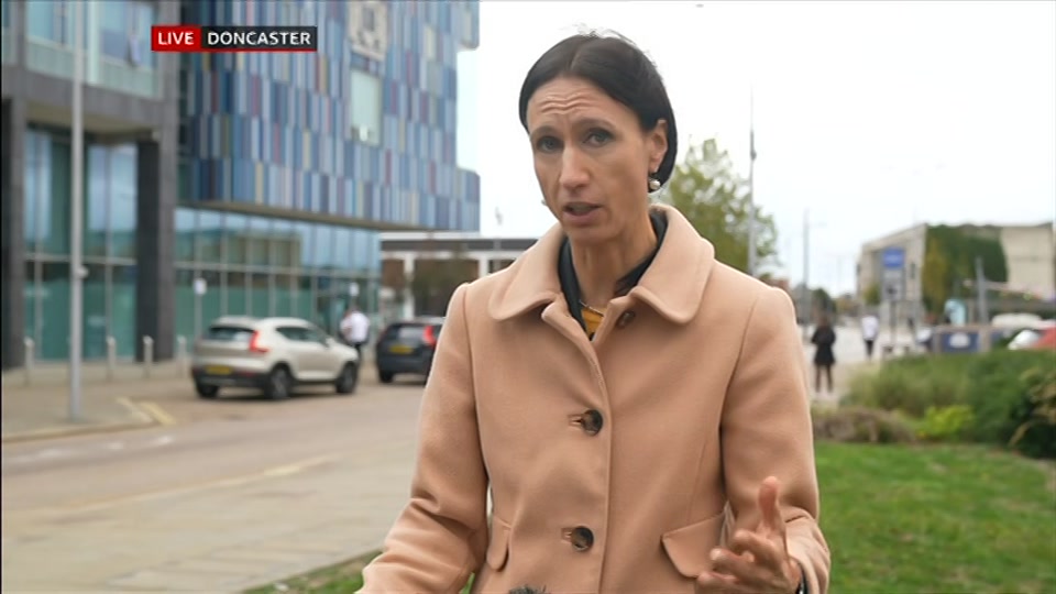 Broadcast still at 10m 30s. BBC One, BBC News at One including..., 15 October 2026.