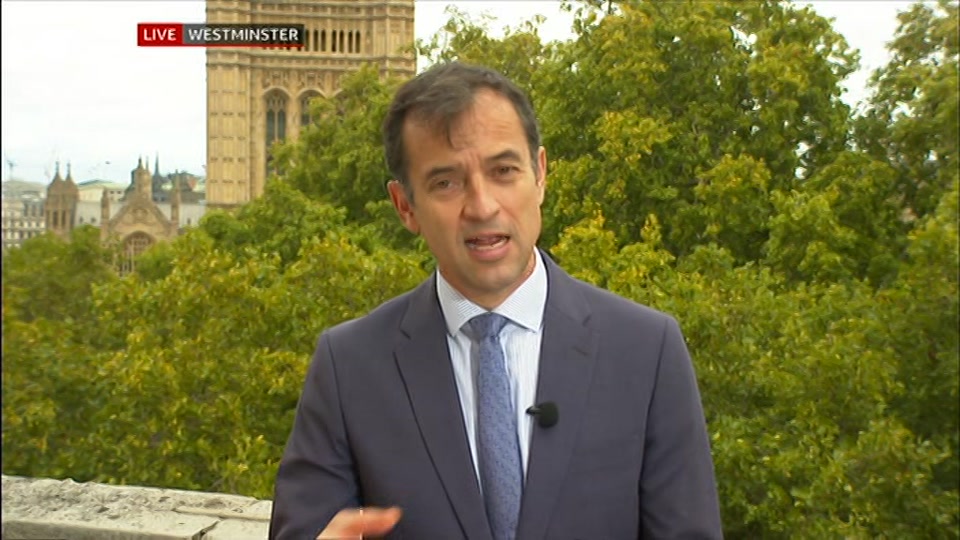 Broadcast still at 18m. BBC One, BBC News at One including..., 15 October 2026.