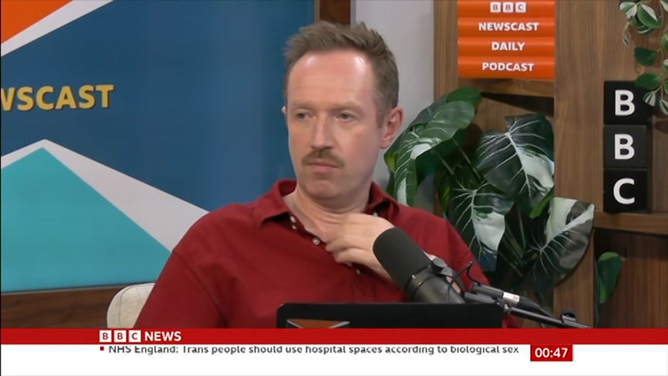 Still from BBC News at 17:30
