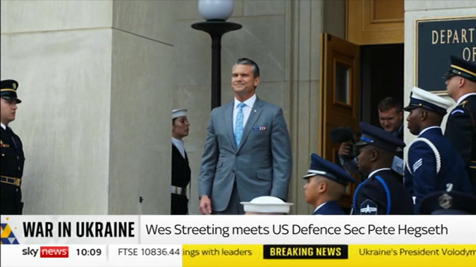 Still from Sky News at 9:00
