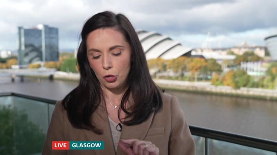 Broadcast still at 16m. ITV, ITV Lunchtime News, 16 October 2026.