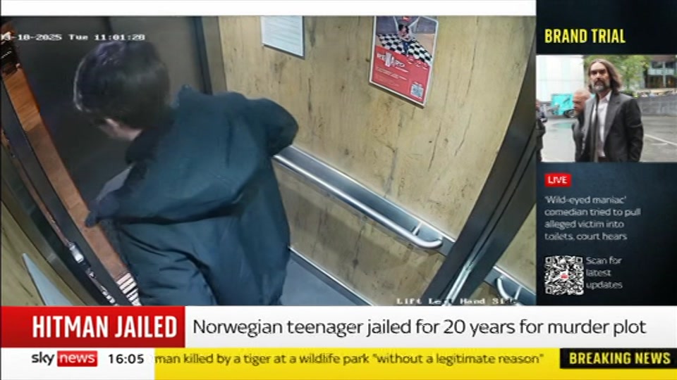 Still from Sky News at 5:00