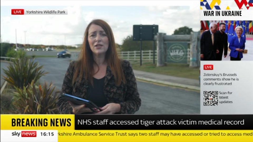Still from Sky News at 15:00