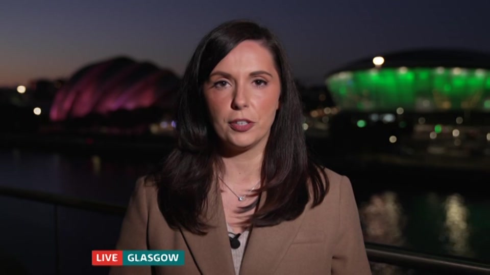 Broadcast still at 22m. ITV, ITV Evening News, 16 October 2026.