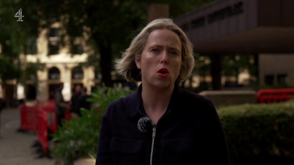 Broadcast still at 14m 30s. Channel 4, Channel 4 News, 16 October 2026.