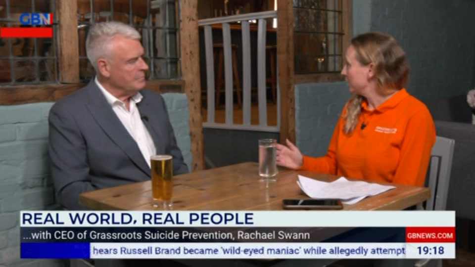 Still from GB News at 18:00