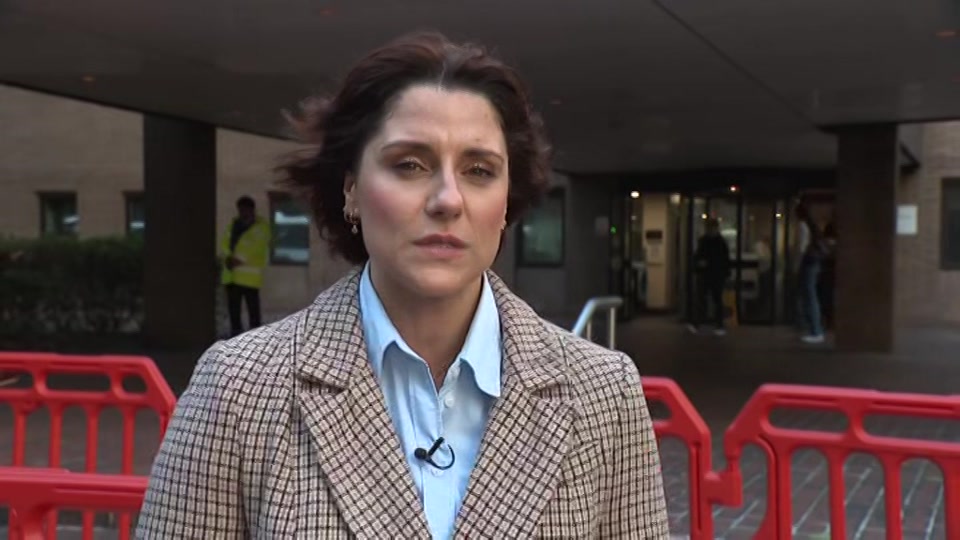Broadcast still at 17m. ITV, ITV News at Ten, 16 October 2026.