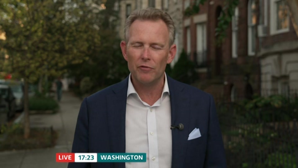Broadcast still at 23m 30s. ITV, ITV News at Ten, 16 October 2026.